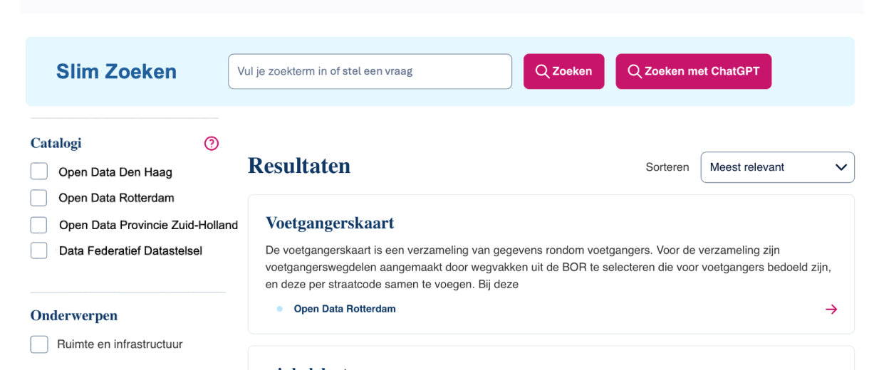 Catalogus federatief zoeken